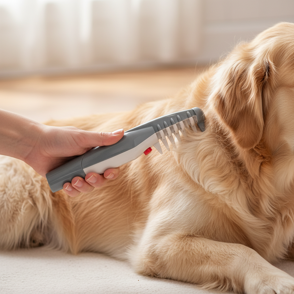 Electric Pet Grooming Comb | Flea Removal · Homefinn