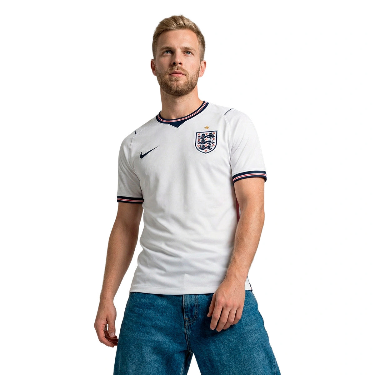 England Fußballtrikot Heim | Wappen