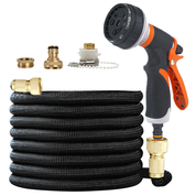 Expandable Garden Hose | Spray Nozzle · Homefinn