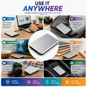 External Hard Drive Portable | Compact Storage Drive • Homefinn