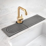 Faucet Drying Mat | Ribbed Drainage · Homefinn