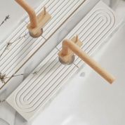 Faucet Drying Mat | Ribbed Drainage · Homefinn