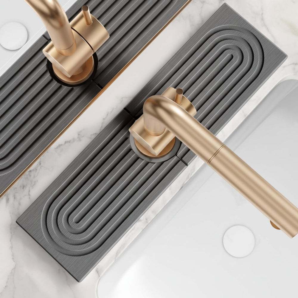 Faucet Drying Mat | Ribbed Drainage · Homefinn