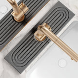 Faucet Drying Mat | Ribbed Drainage