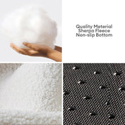 Fluffy Pet Bed | Flower Shaped · Homefinn