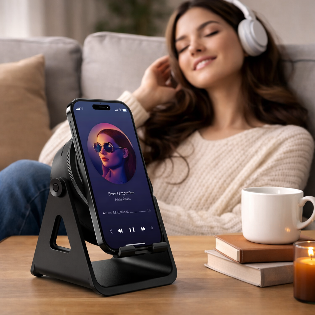 Foldable Phone Stand | Wireless Charger · Homefinn