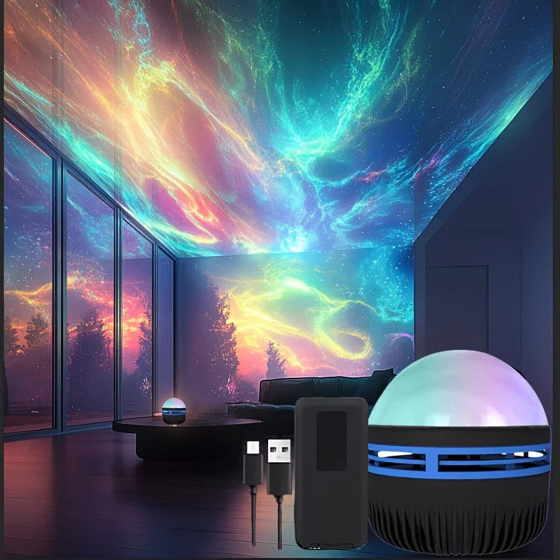 Galaxy Star Projector | USB Rechargeable · Homefinn