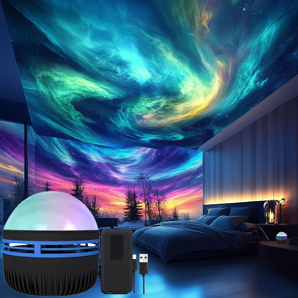 Galaxy Star Projector | USB Rechargeable · Homefinn