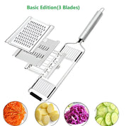 Handheld Vegetable Grater | Stainless Steel · Homefinn