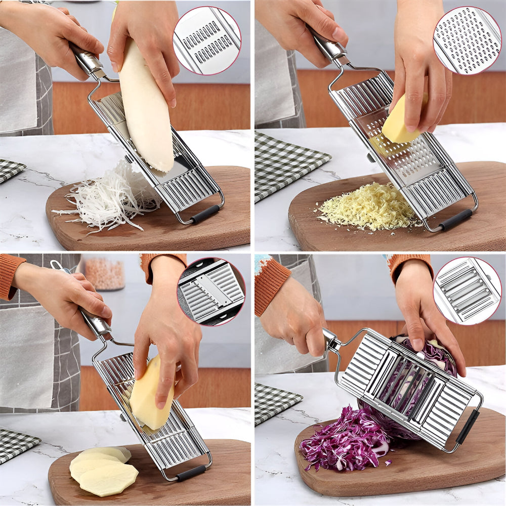 Handheld Vegetable Grater | Stainless Steel · Homefinn