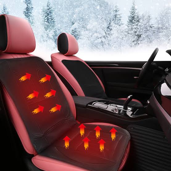 Heated Car Seat Cushion | 12V Powered · Homefinn