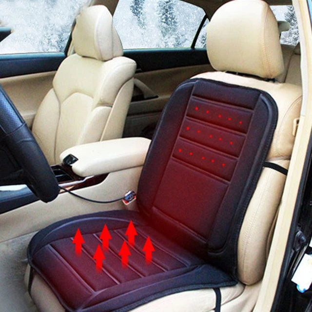 Heated Car Seat Cushion | 12V Powered · Homefinn