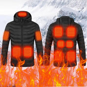 Heated Hooded Jacket | USB Rechargeable · Homefinn