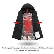 Heated Hooded Jacket | USB Rechargeable · Homefinn