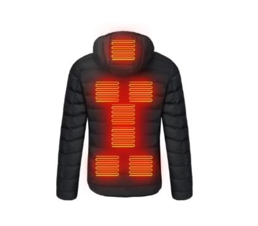 Heated Hooded Jacket | USB Rechargeable · Homefinn