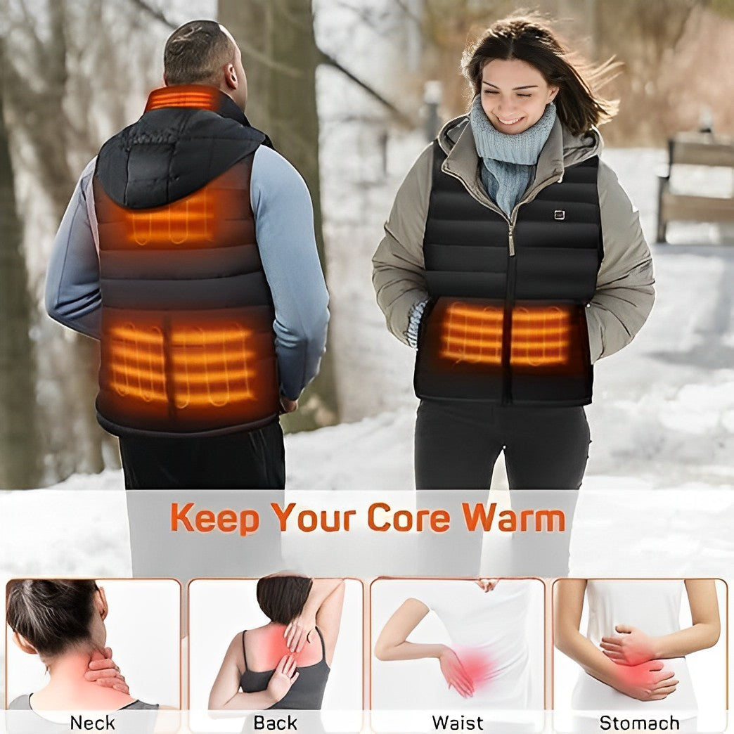 Heated Vest | USB Rechargeable · Homefinn