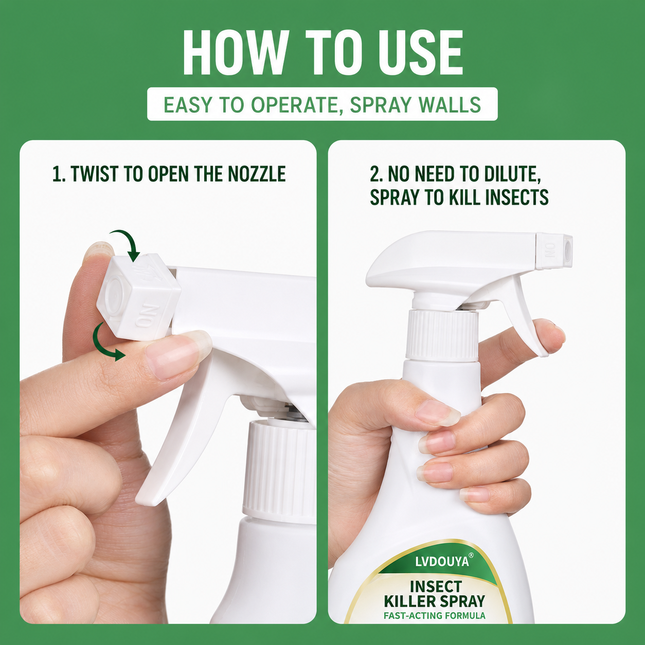 Insect Killer Spray | Household Pest Control Spray • Homefinn