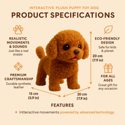 Interactive Robot Puppy | Realistic Movement · Homefinn