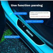 LED Car Door Sill Plate | USB Rechargeable · Homefinn