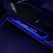 LED Car Door Sill Plate | USB Rechargeable · Homefinn
