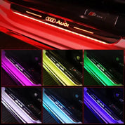 LED Car Door Sill Plate | USB Rechargeable · Homefinn