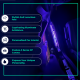 LED Car Door Sill Plate | USB Rechargeable