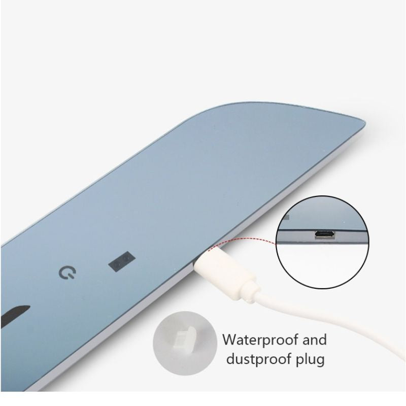 LED Car Door Sill Plate | USB Rechargeable · Homefinn
