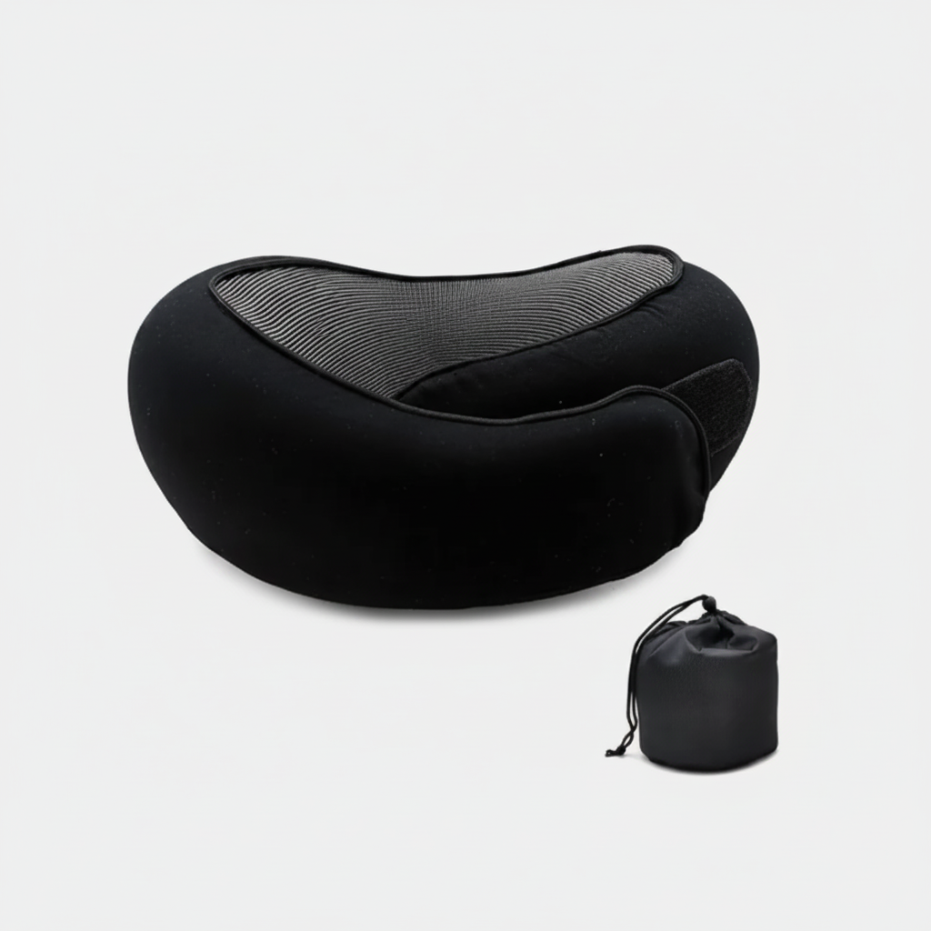 Memory Foam Travel Neck Pillow | Adjustable · Homefinn