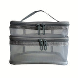 Travel Cosmetic Bag | Double Layer