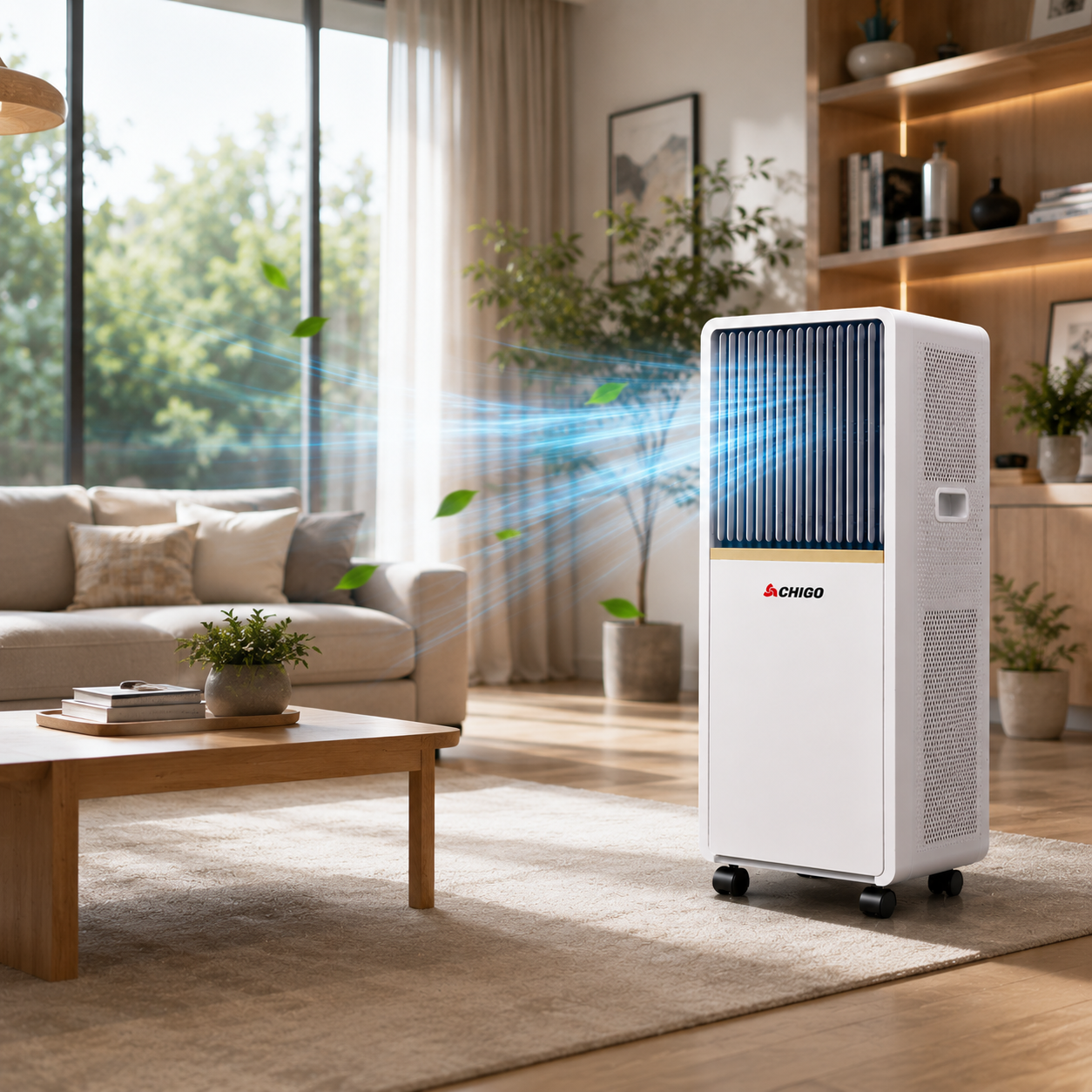 Mini Portable Air Conditioner | Cooling Heating Mobile Unit • Homefinn