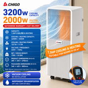 Mini Portable Air Conditioner | Cooling Heating Mobile Unit • Homefinn