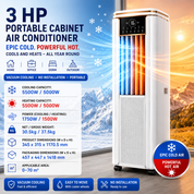 Mini Portable Air Conditioner | Cooling Heating Mobile Unit • Homefinn