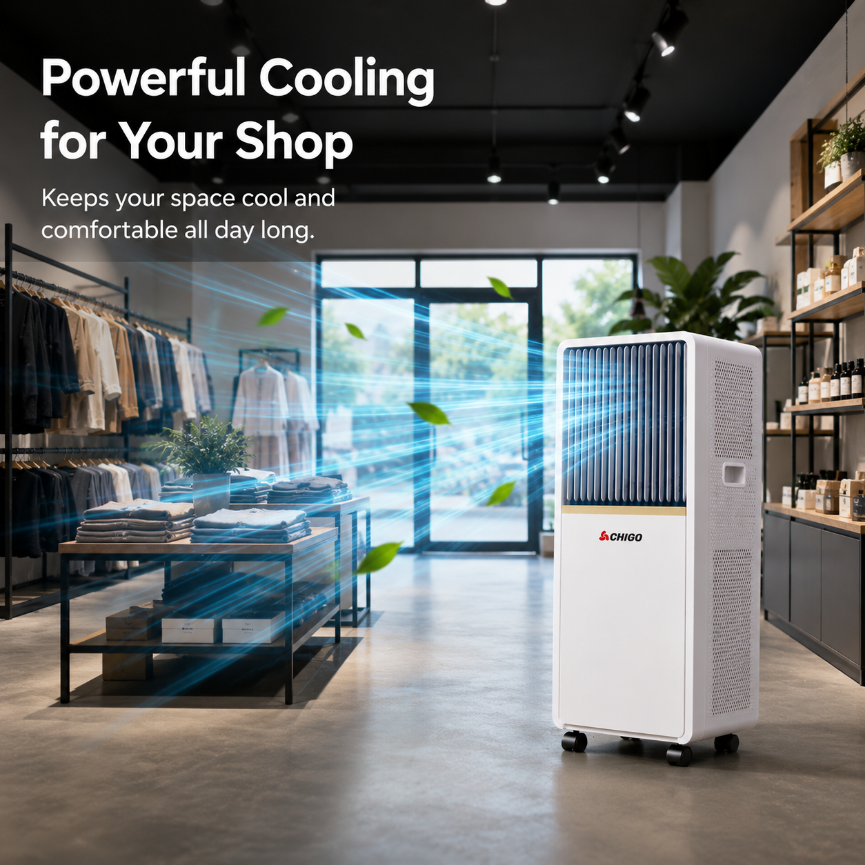 Mini Portable Air Conditioner | Cooling Heating Mobile Unit • Homefinn