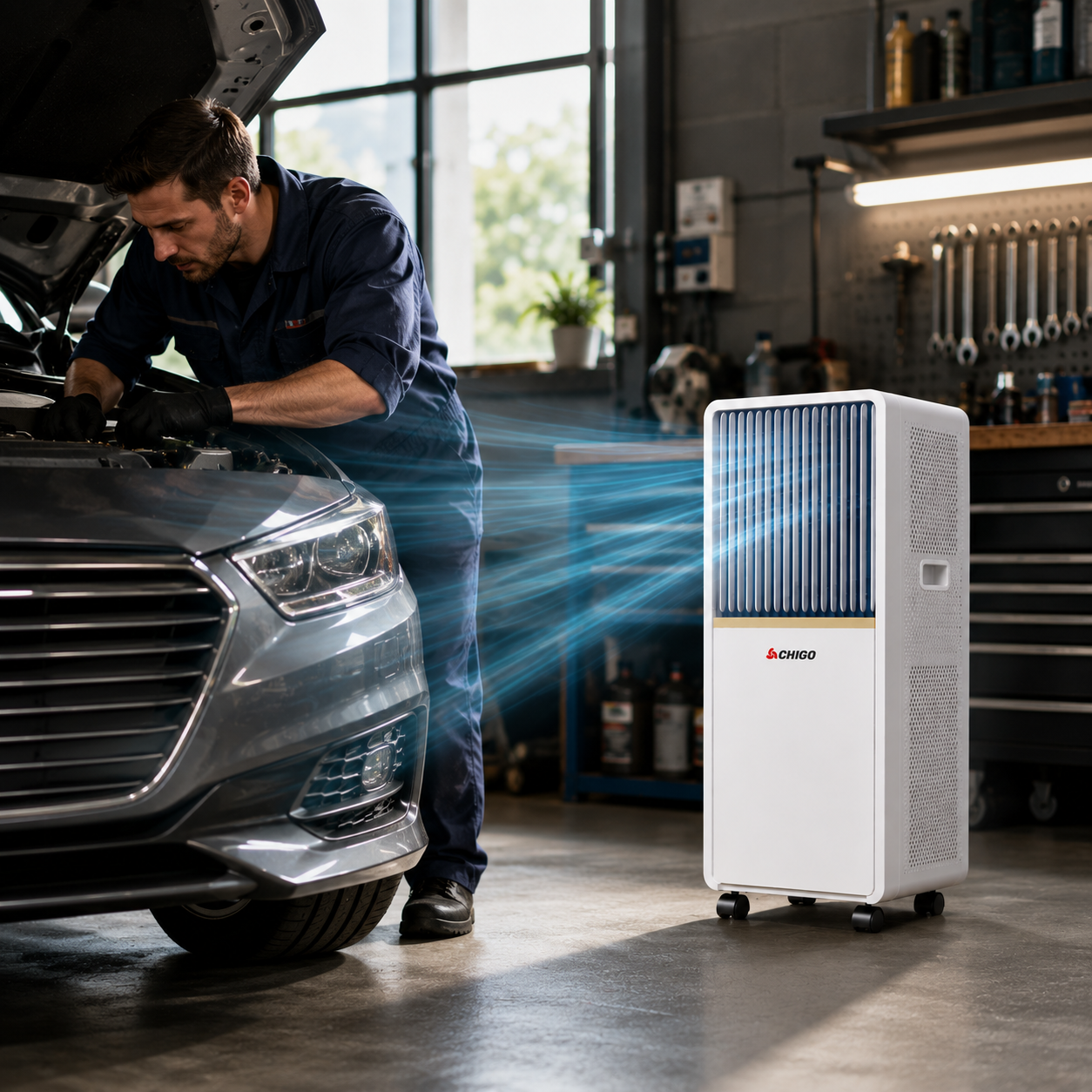 Mini Portable Air Conditioner | Cooling Heating Mobile Unit • Homefinn