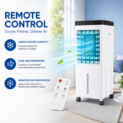 Mini Portable Air Conditioner | Remote Control Evaporative Cooler • Homefinn