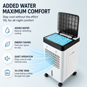 Mini Portable Air Conditioner | Remote Control Evaporative Cooler • Homefinn