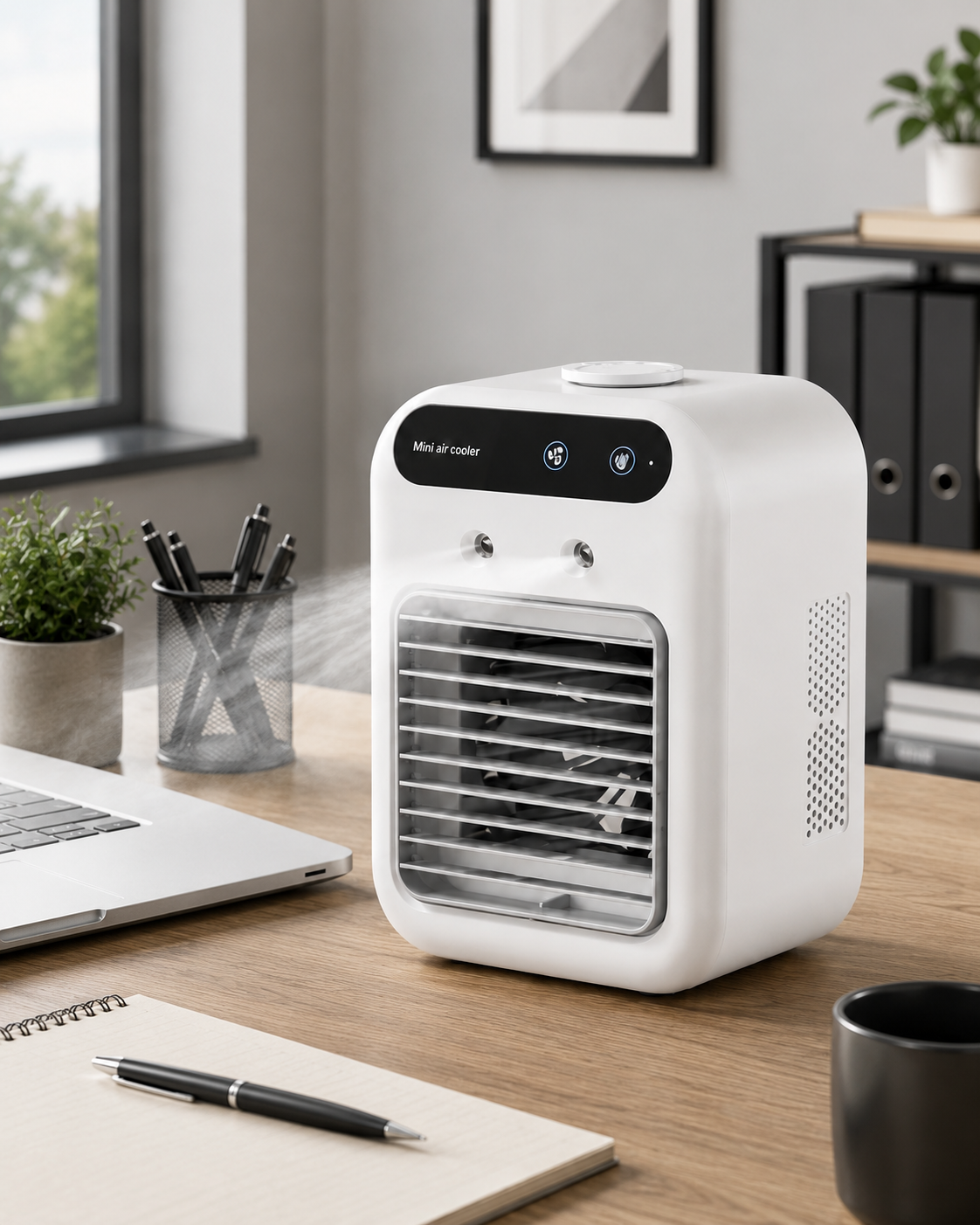Mini Portable Air Conditioner | USB Mist Cooling Fan • Homefinn
