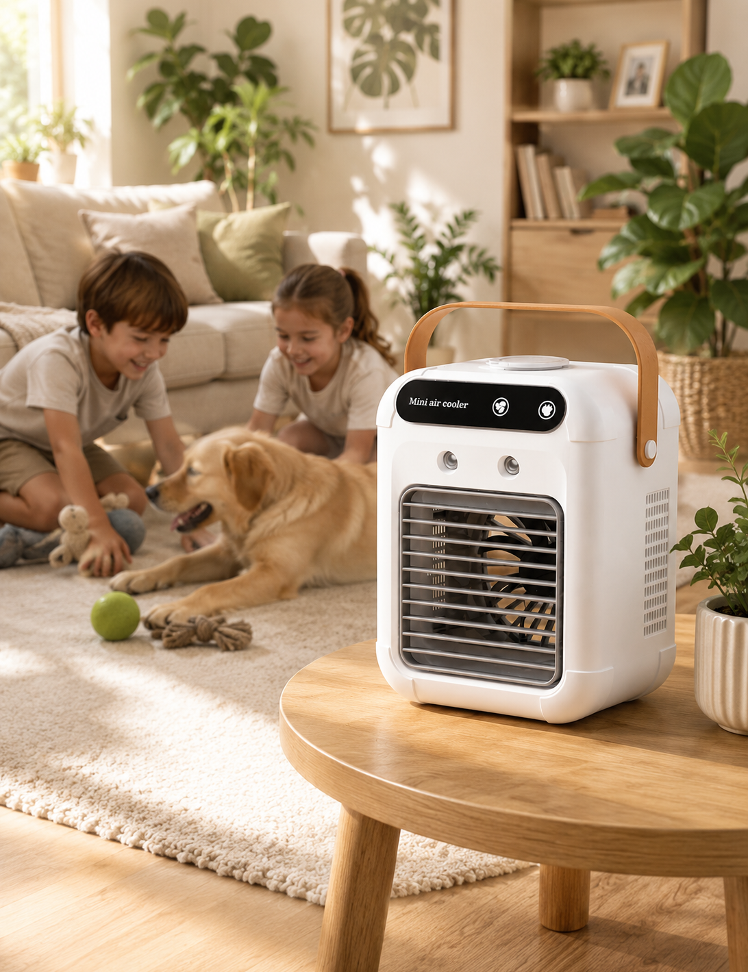 Mini Portable Air Conditioner | USB Mist Cooling Fan • Homefinn