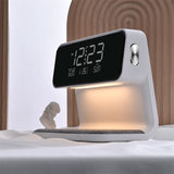 Modern Bedside Lamp | Wireless Charging