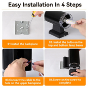 Modern Outdoor Wall Light | Up Down LED · Homefinn
