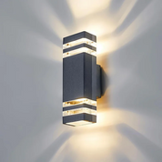 Modern Outdoor Wall Light | Up Down LED · Homefinn