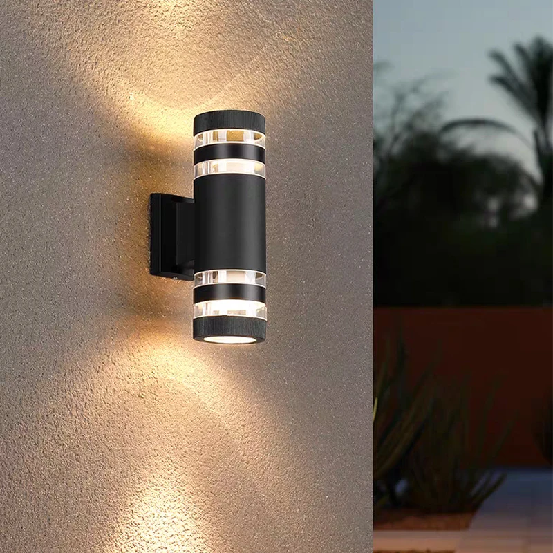 Modern Outdoor Wall Light | Up Down LED · Homefinn
