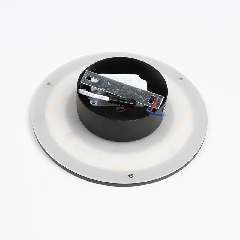 Modern Round Wall Light | LED Backlight · Homefinn