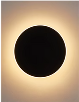 Modern Round Wall Light | LED Backlight