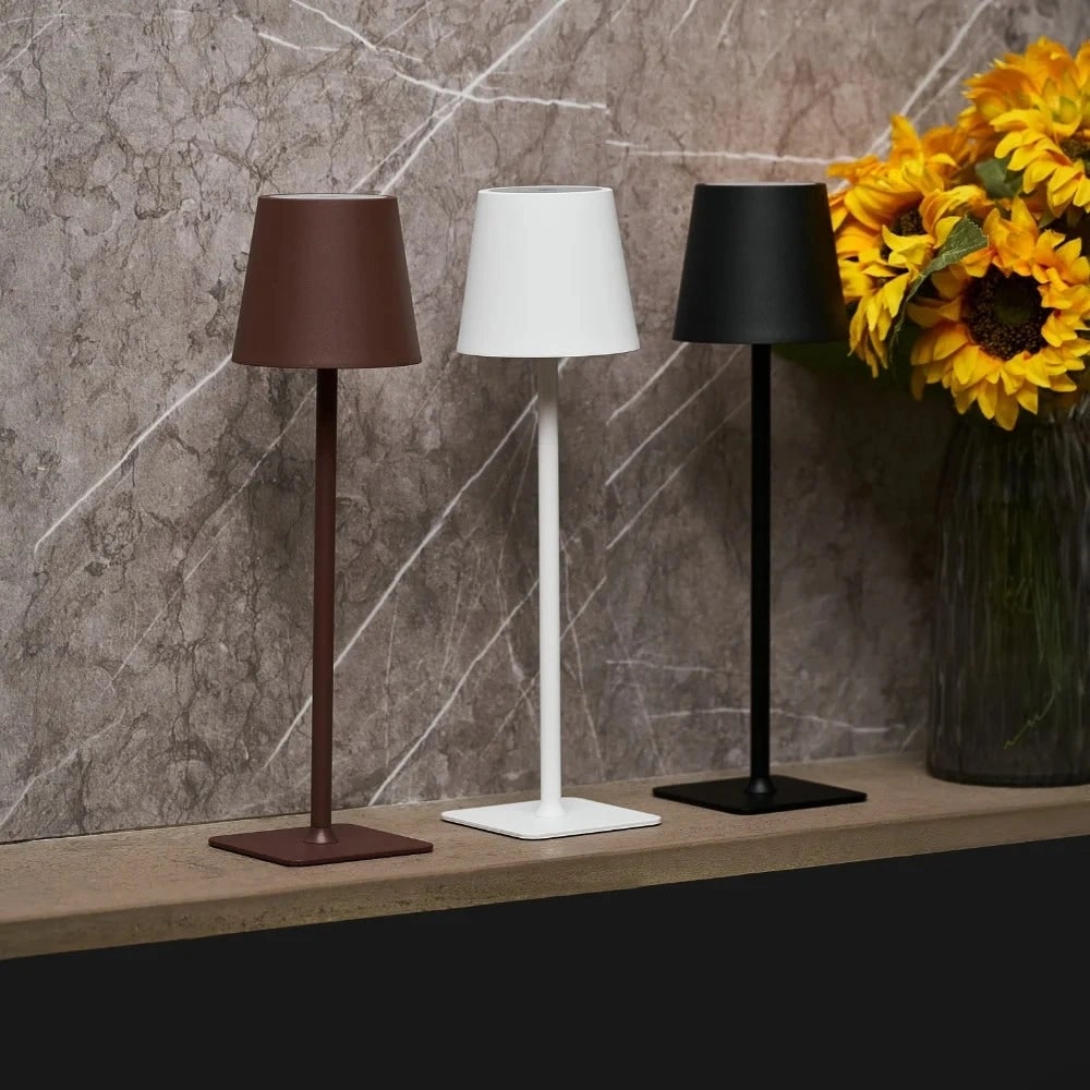 Modern Table Lamp | Cordless Touch Dimmable · Homefinn