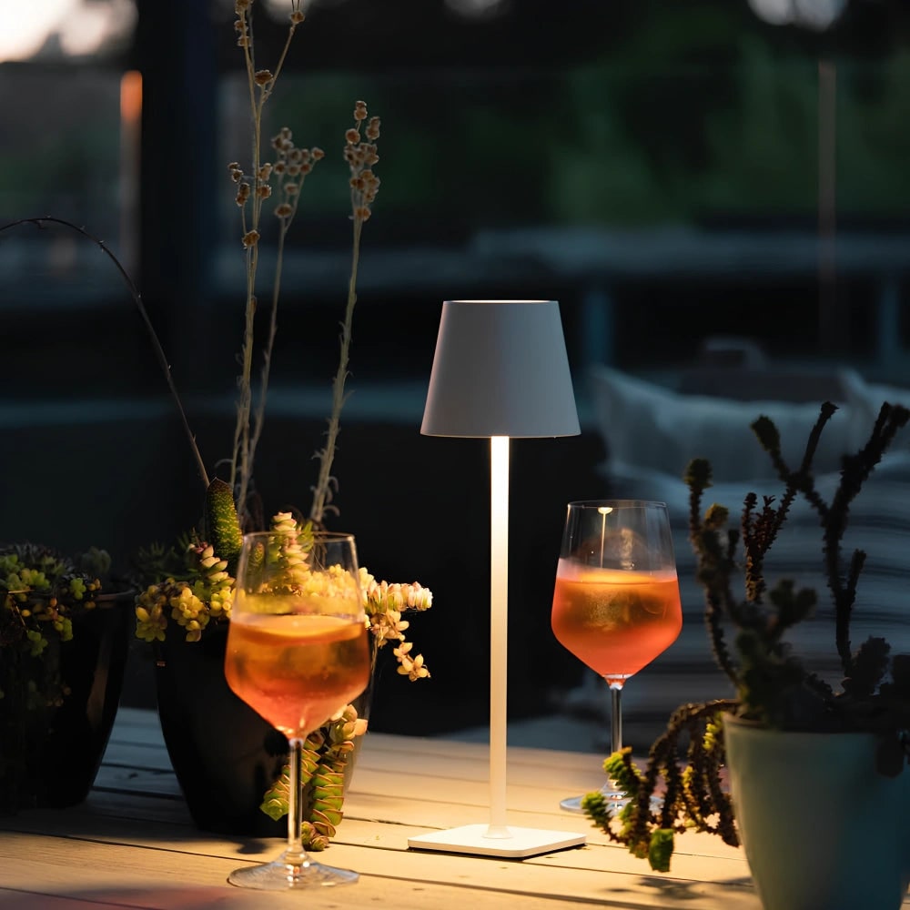 Modern Table Lamp | Cordless Touch Dimmable · Homefinn