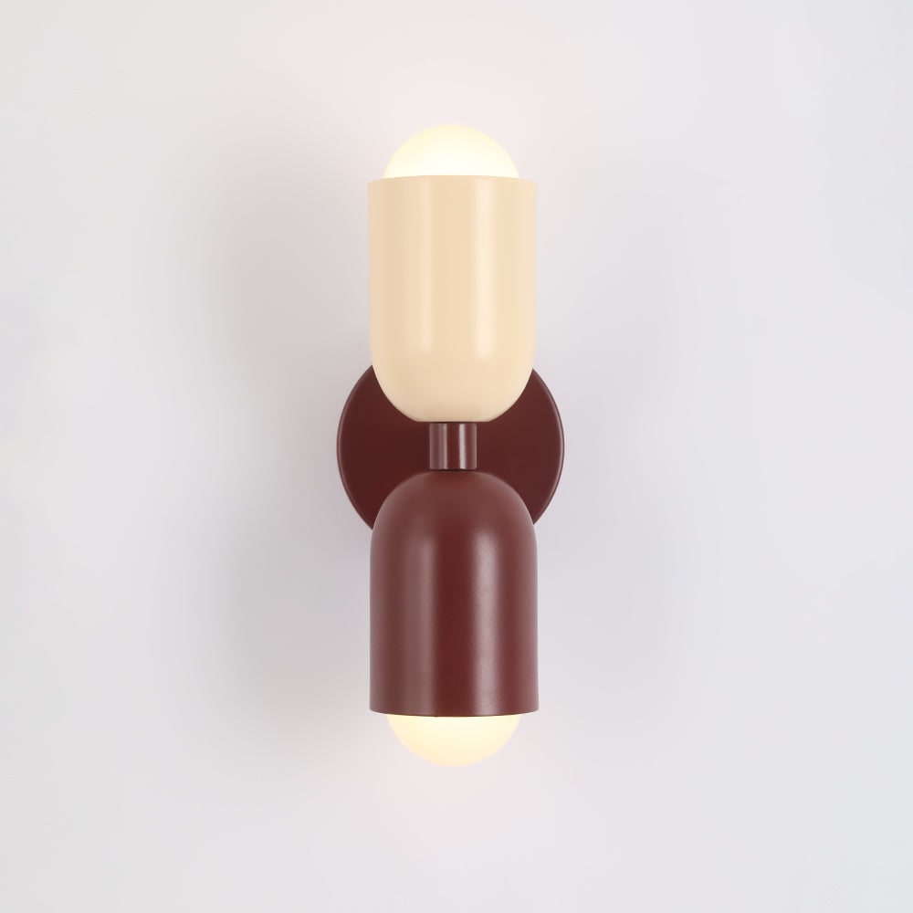Modern Wall Light | Dual Bulb · Homefinn