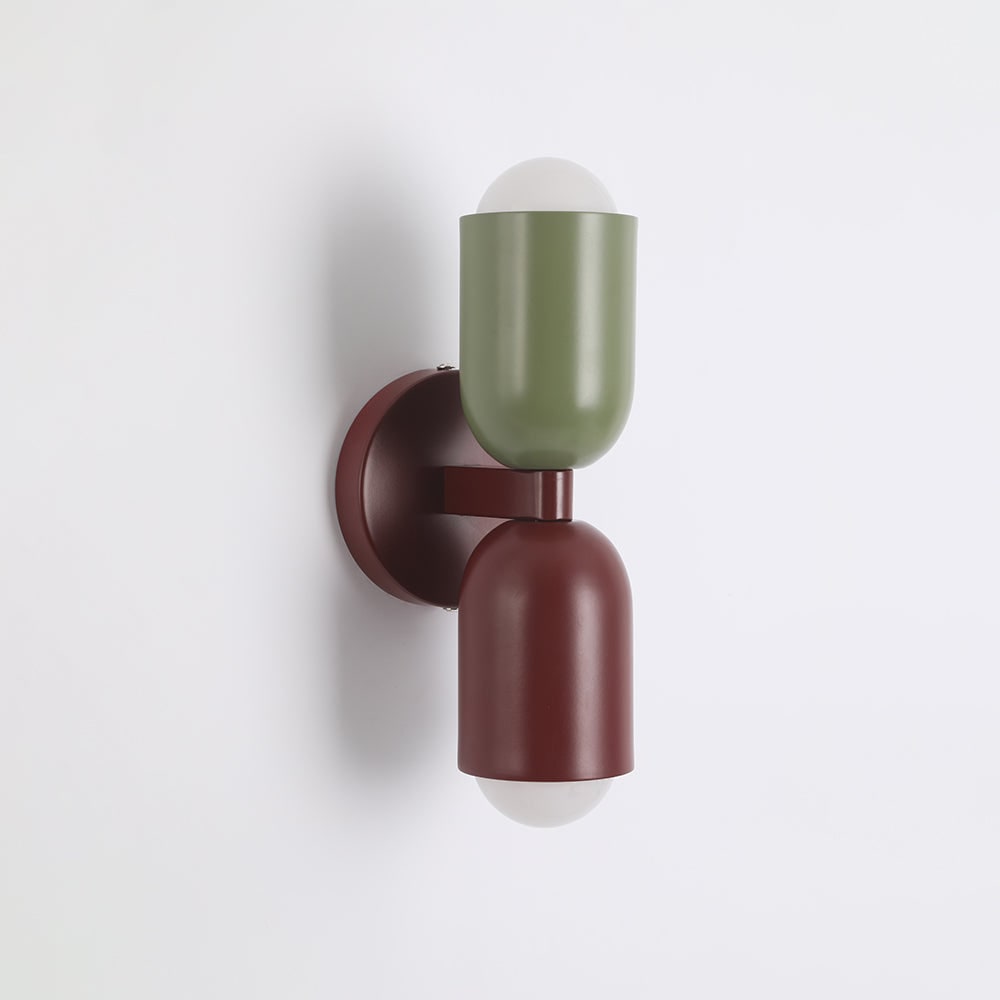 Modern Wall Light | Dual Bulb · Homefinn