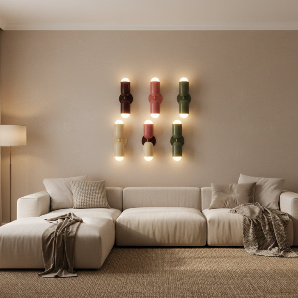 Modern Wall Light | Dual Bulb · Homefinn