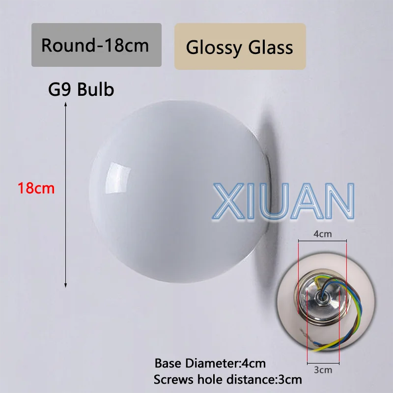 Modern Wall Light | Globe Shade · Homefinn